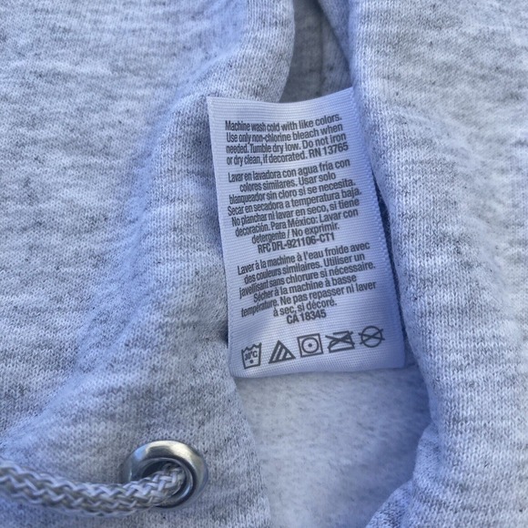 Jerzees NuBlend Partner in Crime 2 On the Run Hoodie Sweater Large Gray - Picture 4 of 8